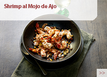 Shrimp al Mojo de Ajo